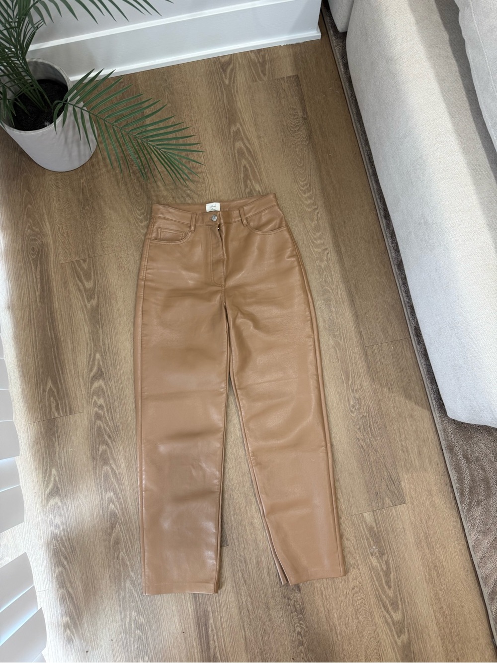 ARITZIA WILFRED leather pants 6 - Picture 13 of 14